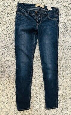 Hollister Super Skinny Jeans Low Rise Junior 5R Women’s Size 27x29